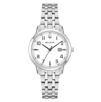 Armbanduhr Bulova Dame Classics in Stahl 96M174